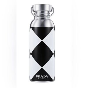 Prada Black and White Water Bottle